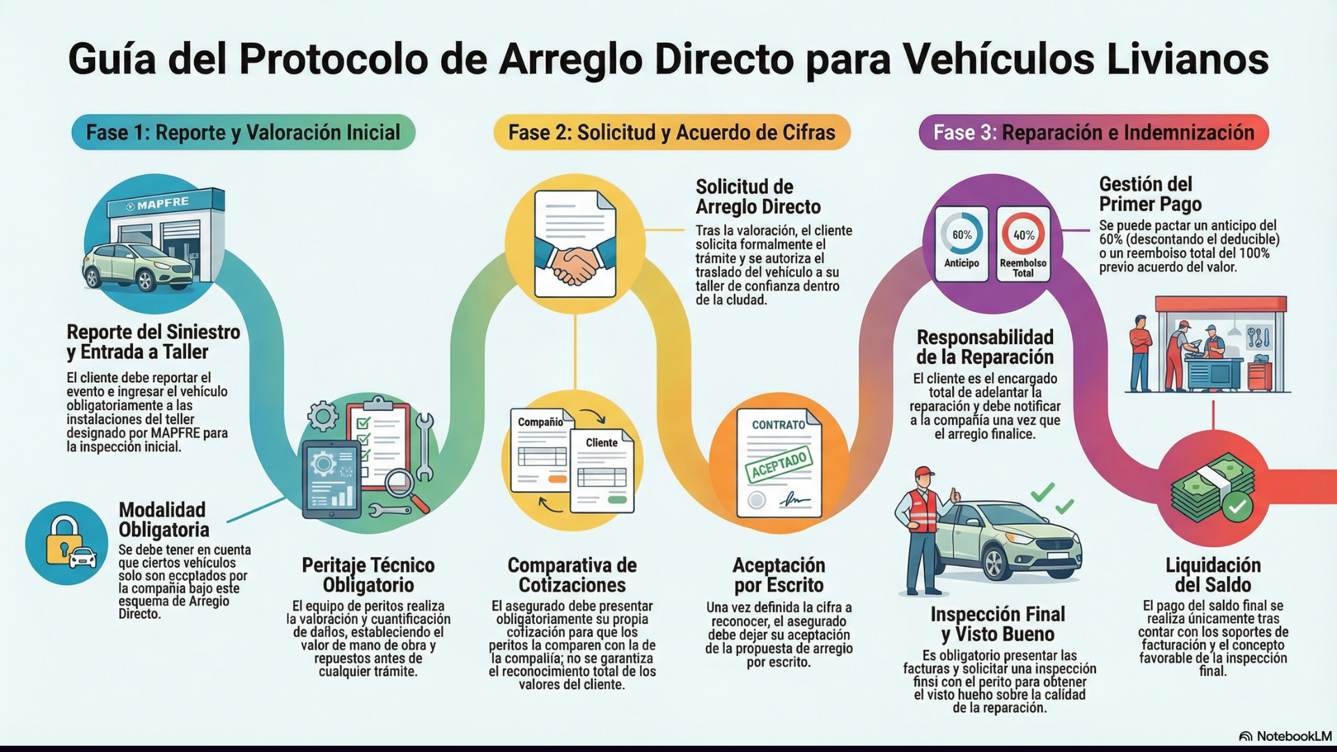 Checklist documentos póliza de autos
